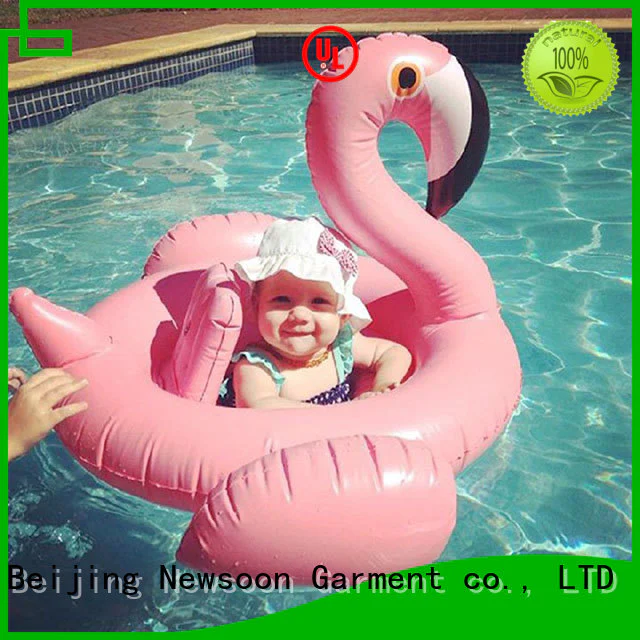 high-quality pink flamingo float rubber company for child