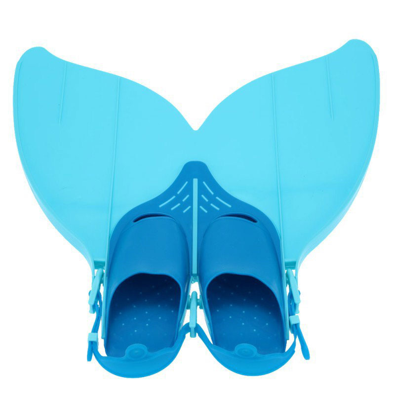 Mermaid Tail Monofin Flipper For Swimming Training