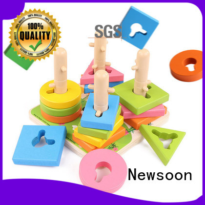 Newsoon top educational wooden toys company for infants