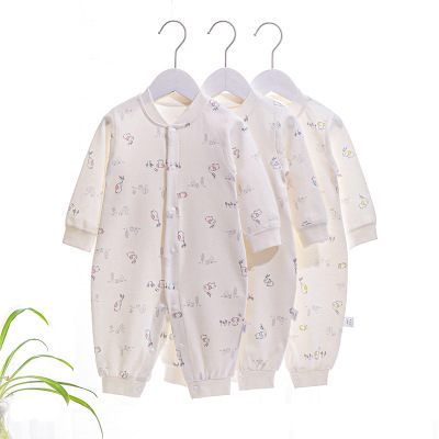2020 New Baby 100%Cotton Cartoon Jumpsuit For Newborn Long-Sleeved Romper